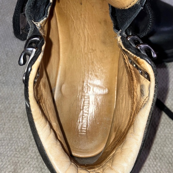 Timberland women’s size 7 Black Leather Lace Up Boots - Picture 3 of 14